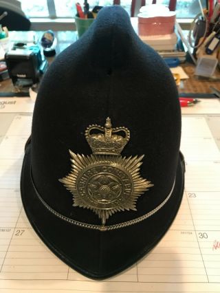 London " Bobby " Hat - Police/leo/law Enforcement - Collectable - Lancashire - Bri