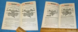 Antique 1914 MYERS PUMPS & HAY TOOLS Dealer Booklets & Letter in Orig Envelope 4