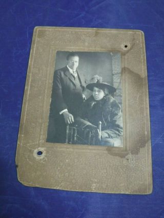 Antique Photo Of African American Couple