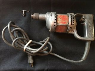Antique Black And Decker Light Duty 1/4 Electric Drill