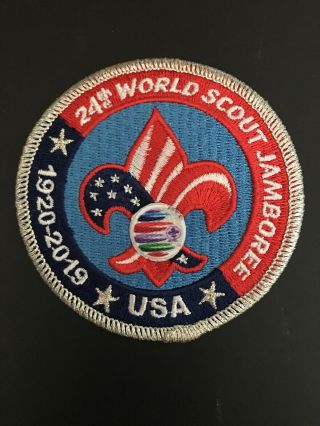 2019 World Scout Jamboree Bsa Uniform Pocket Patch Usa Contingent Emblem Wsj
