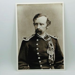 Postcard Lt.  Col George Armstrong Custer Portrait Azusa Publishing Inc 4x6 C - 37m