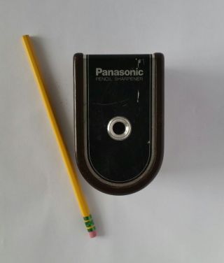Vintage Panasonic Pencil Sharpener Model Kp - 1a Battery Operated