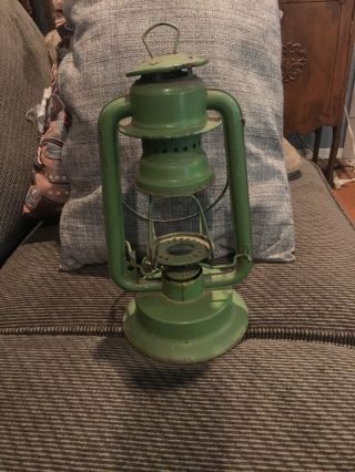 Vintage Green 12” Lantern Rochester York