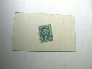 Cdv - Civil War Soldier With Postage Stamp