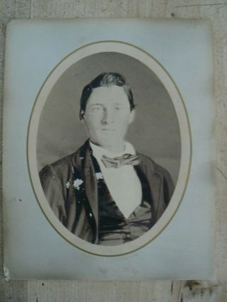 2 1860s Photos,  1 Civil War Soldier,  47th Ohio Infantry