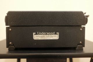 Underwood Universal Typewriter 3