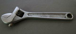 Vintage 4  Diamond Diamalloy Crescent Wrench Tool Made in Duluth,  MN USA 2