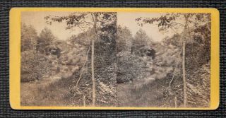 1870 ' S,  VIEW ON THE UPPER LAKE.  CENTRAL PARK,  NY.  H.  T.  ANTHONY STEREOVIEW. 2
