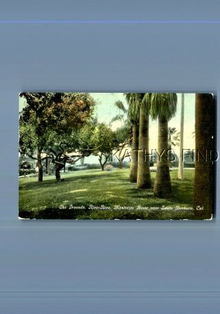 California Postcard V,  9176 The Grounds,  Riso Riva Montecito,  Santa Barbara