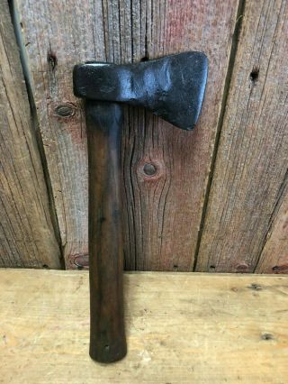 Small Vtg Blacksmith Made Hatchet Axe Woodworking,  Carpentry,  Cabin
