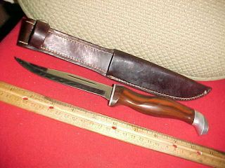 Vintage Cutco Hunting Knife And Sheath 1069 - Ca.  1960 