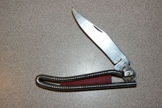 Vtg Geo Schrade Knife Co.  Pat 1 27 - 42 B - Port Ct 1940’s Single Blade Pocket Knife
