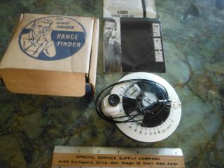 Vintage 1960s Range Finder By Davis Instruments California