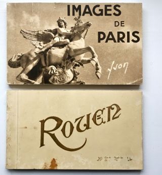 Images De Paris By Yvon Booklet Of 20 Postcards & Rouen Booklet - Fine,  C.  1930s