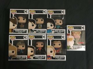 Friends Tv Show Series Funko Pop Set Wave 2 With Target Exclusive