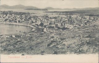 Greece Piree Piraeus General View 1910s Pc