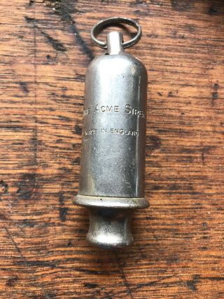 The Acme Siren England Whistle Hunting Call Post Office Postie Pmg Police