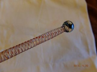 Vintage Art Glass Swirl Calligraphy Fountain Dip Ink Writing Pen
