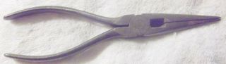 Crescent Tool Co.  USA No.  654 - 7 Needle Nose Pliers w/ cutters CRESTOLOY Vintage 3
