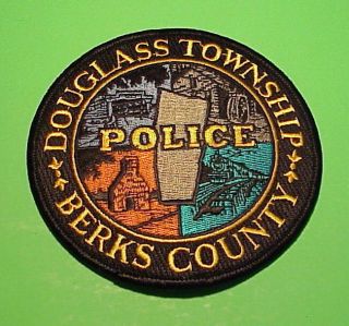 Douglass Township Berks County Pennsylvania Police Patch