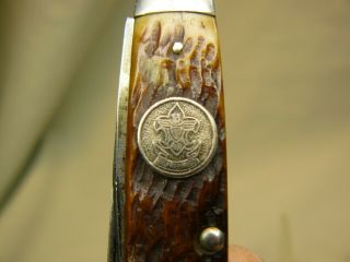 Vintage Remington UMC Be Prepared Boy Scout Pocket Knife RS4233 2
