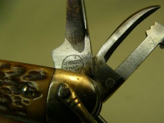 Vintage Remington UMC Be Prepared Boy Scout Pocket Knife RS4233 6