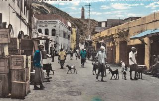 Yemen - Aden - Steamer Point - Photo Postcard 1961
