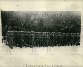 1938 Press Photo Officers Of General Franco 