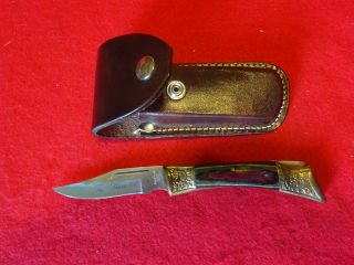 Vintage Frost Cutlery The Shark Knife With Sheath 1970s - 1980s