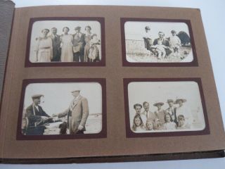 Vintage Photo Album Family 1920 