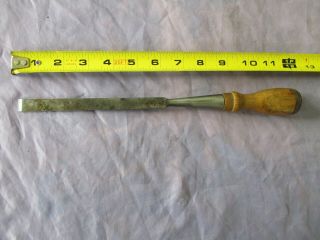 VINTAGE WITHERBY 1/2 INCH WIDE SOCKET CHISEL 7