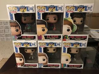 Funko Pop Vinyl Saved By The Bell Complete Set Of Six Vaulted