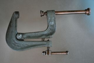 Vintage unusual QUIKCET Clamp,  model 30A,  GRAND DUAL GRIP tool 3