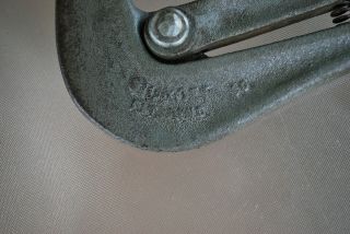 Vintage unusual QUIKCET Clamp,  model 30A,  GRAND DUAL GRIP tool 4