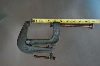 Vintage unusual QUIKCET Clamp,  model 30A,  GRAND DUAL GRIP tool 6