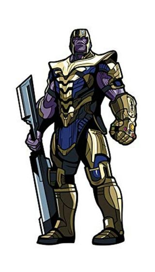 Thanos Figpin Xl Avengers Endgame Collectible Pin X9