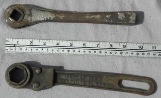 Antique Ratchet Wrench Chicago Mfg.  & Distributing Co.  March 10,  1914