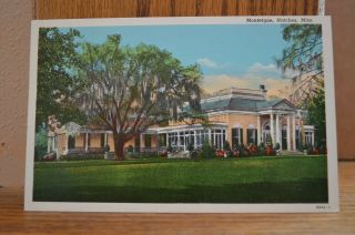 C 1940 Monteigne - Natchez Mississippi Postcard