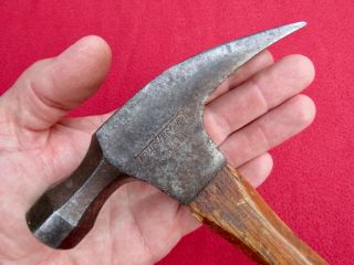 Vintage True Temper Kelly Perfect Straight Claw Hammer W/original Handle No.  018r