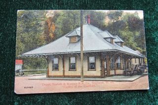 Postcard Depot Norfolk & Western R.  R Bramwell W.  Va 1915