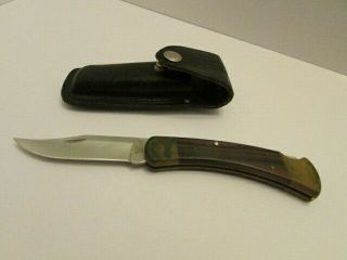 Vintage Buck Knife 110 Rare 4 Dot
