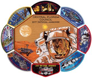 2017 Jamboree Central Florida Council Jsp Csp Patch Set Oa Lodge Flap 2019 World