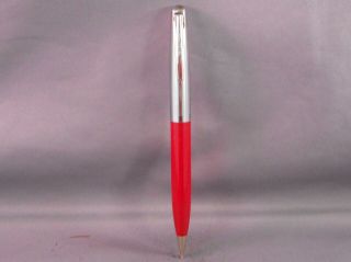 Sheaffer Vintage Cf Pencil Red With Chrome Cap - - 0.  9mm - - -