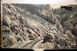 4900,  Montana Canyon Online C M & P S Rr Rare Handcolored,  1912