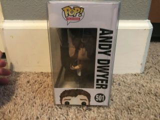 Funko Pop Parks and Recreation Andy Dwyer 501 - In Protector - 2