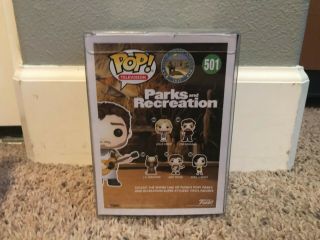 Funko Pop Parks and Recreation Andy Dwyer 501 - In Protector - 3