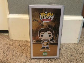 Funko Pop Parks and Recreation Andy Dwyer 501 - In Protector - 4