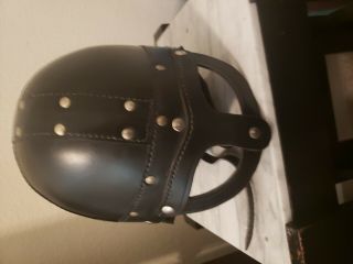 Medieval Viking Leather Helmet