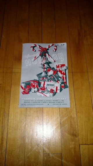 Vtg 1952 Harrison Co.  Special Holiday Issue Chicago Ill.  Rare
